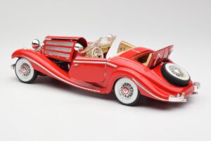 Mercedes 500K Special Roadster Rot Maisto 1:18 56058 Metall – Bild 5 von 8