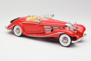 Mercedes 500K Special Roadster Rot Maisto 1:18 56058 Metall – Bild 6 von 8