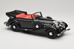 Mercedes 540K Cabriolet Schwarz Cult Models 1:18 CML184-1 Metall – Bild 4 von 6