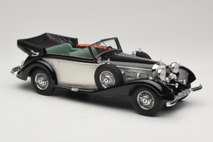 Mercedes 540K Cabriolet Schwarz Silber Cult Models 1:18 CML184-3 Metall – Bild 4 von 6