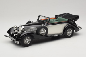 Mercedes 540K Cabriolet Schwarz Silber Cult Models 1:18 CML184-3 Metall