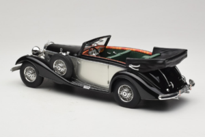 Mercedes 540K Cabriolet Schwarz Silber Cult Models 1:18 CML184-3 Metall – Bild 5 von 6