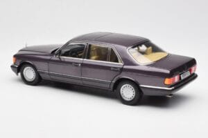 Mercedes 560 SEL W126 Lila Metallic Norev 1:18 183544 Metall – Bild 7 von 8