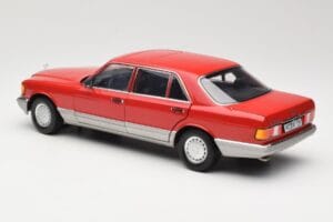 Mercedes 560 SEL W126 Rot Norev 1:18 183463 Metall – Bild 7 von 8