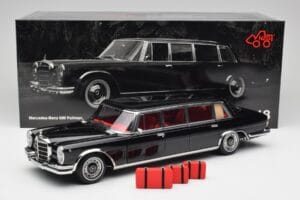 Mercedes 600 Pullman W100 Schwarz NZG 1:18 1071/50 Metall – Bild 8 von 8
