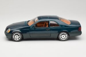 Mercedes 600 SEC C140 Grün Majorette 1:18 4418 Metall – Bild 4 von 8