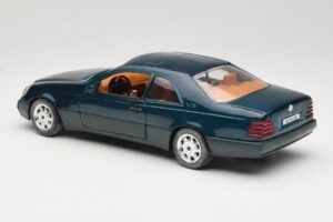 Mercedes 600 SEC C140 Grün Majorette 1:18 4418 Metall – Bild 7 von 8