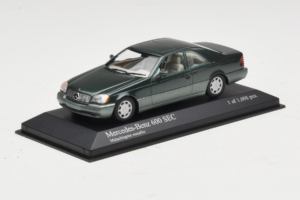 Mercedes 600 SEC W140 Grün Metallic Minichamps 1:43 430032604 Metall – Bild 2 von 4