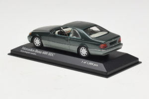 Mercedes 600 SEC W140 Grün Metallic Minichamps 1:43 430032604 Metall – Bild 3 von 4