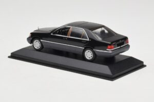 Mercedes 600 SEL W140 Black Metallic Minichamps 1:43 940035400 Metall – Bild 3 von 4