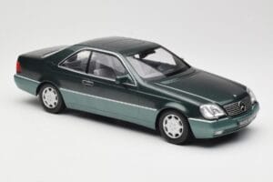 Mercedes 600 SEC W140 Coupe Green Metallic KK-Scale 1:18 KKDC180343 Metall – Bild 4 von 6
