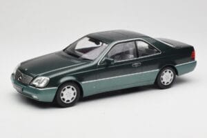 Mercedes 600 SEC W140 Coupe Green Metallic KK-Scale 1:18 KKDC180343 Metall