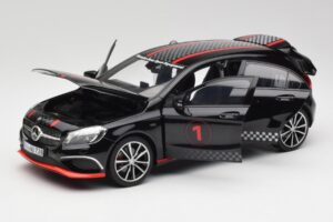Mercedes A-Class W176 AMG Schwarz Norev 1:18 183596 Metall – Bild 2 von 8