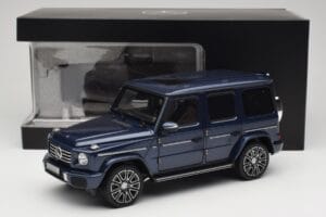 Mercedes AMG G 63 L W465 Dunkelblau Norev 1:18 B66960663 Metall – Bild 8 von 8