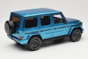 Mercedes AMG G63 W463 Hyper Blue Magno GT Spirit 1:18 GT925 Resin – Bild 2 von 6
