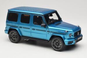 Mercedes AMG G63 W463 Hyper Blue Magno GT Spirit 1:18 GT925 Resin – Bild 4 von 6