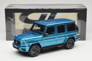 Mercedes AMG G63 W463 Hyper Blue Magno GT Spirit 1:18 GT925 Resin – Bild 6 von 6