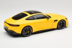 Mercedes AMG GT 43 C192 Turbo Sun Yellow NZG 1:18 B66960587 Metall – Bild 3 von 8