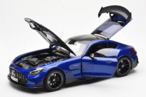 Mercedes AMG GT C190 Black Series Blau Metallic Norev 1:18 183908 Metall – Bild 2 von 8