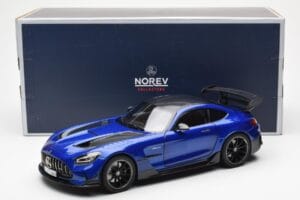 Mercedes AMG GT C190 Black Series Blau Metallic Norev 1:18 183908 Metall – Bild 8 von 8