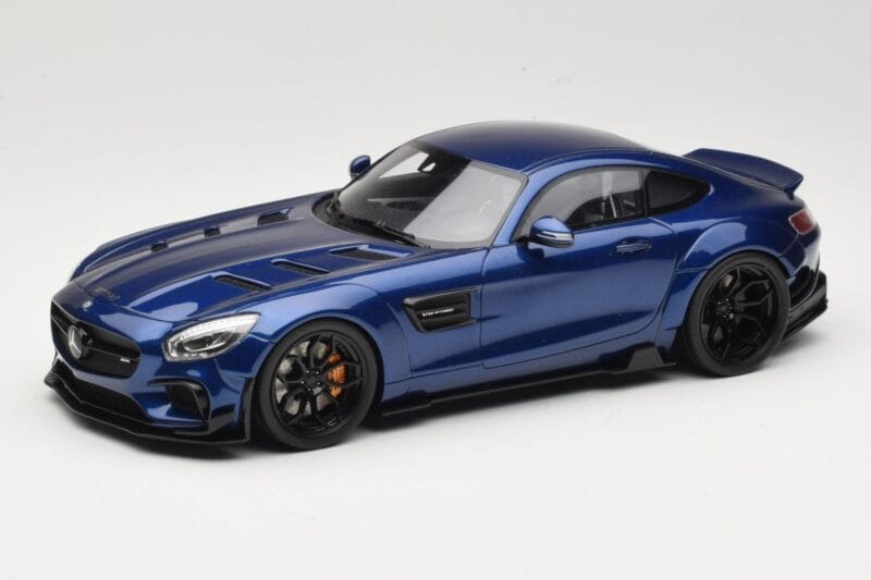 Mercedes AMG GT C190 Prior Design Blau GT Spirit 1:18 GT150 Resin