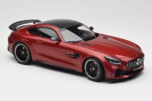 Mercedes AMG GT R C190 Jupiter Red Metallic Minichamps 1:18 155036027 Metall – Bild 4 von 6