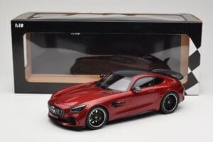 Mercedes AMG GT R C190 Jupiter Red Metallic Minichamps 1:18 155036027 Metall – Bild 6 von 6