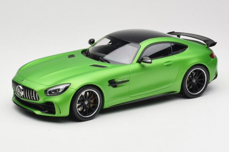 Mercedes AMG GT R C190 Matt Grün Minichamps 1:18 155036020 Metall