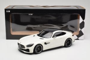 Mercedes AMG GT R C190 Weiss Metallic Minichamps 1:18 155036028 Metall – Bild 6 von 6