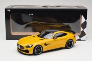Mercedes AMG GT R C190 Gelb Minichamps 1:18 155036021 Metall – Bild 6 von 6