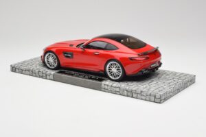 Mercedes Brabus AMG GT S C190 600 Mars Rot Minichamps 1:18 107032521 Metall – Bild 5 von 6