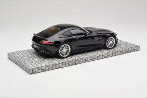 Mercedes Brabus AMG GT S C190 Obsidian Schwarz Minichamps 1:18 107032520 Metall – Bild 2 von 6