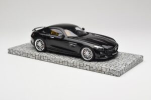 Mercedes Brabus AMG GT S C190 Obsidian Schwarz Minichamps 1:18 107032520 Metall – Bild 4 von 6