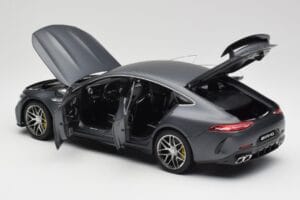 Mercedes AMG GT 63 S X290 Aero Package Designo Selenite Grau Magno Norev 1:18 B66961038 Metall – Bild 5 von 8