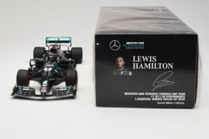 Mercedes AMG Petronas W11 #44 L. Hamilton Winner Tuscan GP 2020 Minichamps 1:18 110200944 Metall – Bild 6 von 6