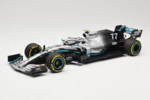 Mercedes AMG Petronas Motorsport W10 #77 V. Bottas 2nd Place Chinese GP 2019 Minichamps 1:18 110190377 Metall