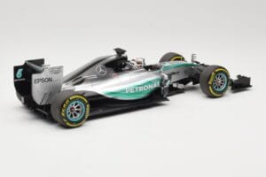 Mercedes AMG Petronas W06 Hybrid #44 L. Hamilton F1 World Champion 2015 Minichamps 1:18 186150044 Metall – Bild 2 von 6