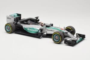 Mercedes AMG Petronas W06 Hybrid #44 L. Hamilton F1 World Champion 2015 Minichamps 1:18 186150044 Metall – Bild 4 von 6