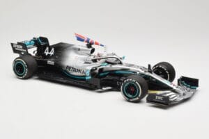 Mercedes AMG Petronas W10 #44 L. Hamilton Winner British GP 2019 Minichamps 1:18 110191044 Metall – Bild 4 von 6