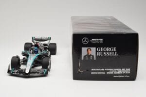 Mercedes AMG Petronas W15 E Performance #63 G. Russell Winner Austrian GP 2024 Minichamps 1:18 110241163 Metall – Bild 6 von 6