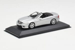 Mercedes AMG SL63 R230 Silber Wheels Type 2 Minichamps 1:43 SL63001 Metall – Bild 2 von 4