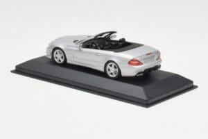 Mercedes AMG SL63 R230 Silber Wheels Type 2 Minichamps 1:43 SL63001 Metall – Bild 3 von 4
