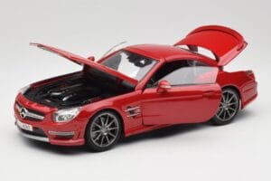 Mercedes AMG SL 63 R231 Rot Maisto 1:18 36199 Metall – Bild 2 von 8