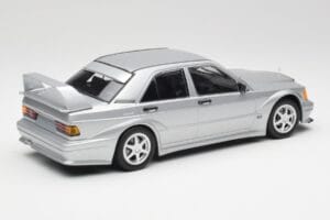 Mercedes 190E W201 2.5-16 EVO 2 Astral Silber Metallic Minichamps 1:18 155036101 Metall – Bild 2 von 6
