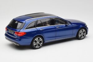 Mercedes C-Class S205 T-Modell Brilliant Blau Metallic Norev 1:18 B66960257 Metall – Bild 3 von 8