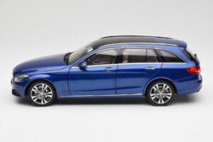 Mercedes C-Class S205 T-Modell Brilliant Blau Metallic Norev 1:18 B66960257 Metall – Bild 4 von 8
