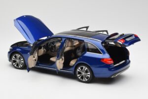 Mercedes C-Class S205 T-Modell Brilliant Blau Metallic Norev 1:18 B66960257 Metall – Bild 5 von 8