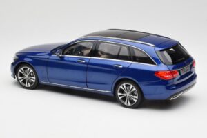 Mercedes C-Class S205 T-Modell Brilliant Blau Metallic Norev 1:18 B66960257 Metall – Bild 7 von 8