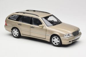 Mercedes C-Class T-Model W202 Smoke Silver Norev 1:18 183388 Metall – Bild 6 von 8