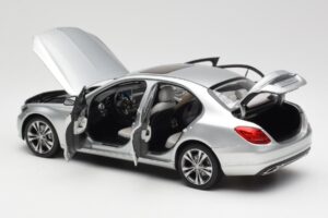 Mercedes C-Class W205 Iridium Silber Metallic Norev 1:18 B66960253 Metall – Bild 5 von 8
